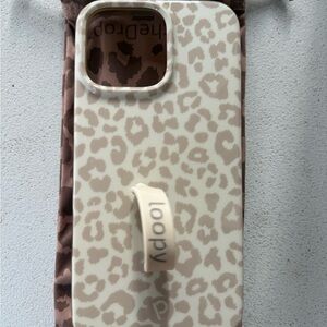 Loopy Case Cream Leopard Phone Case